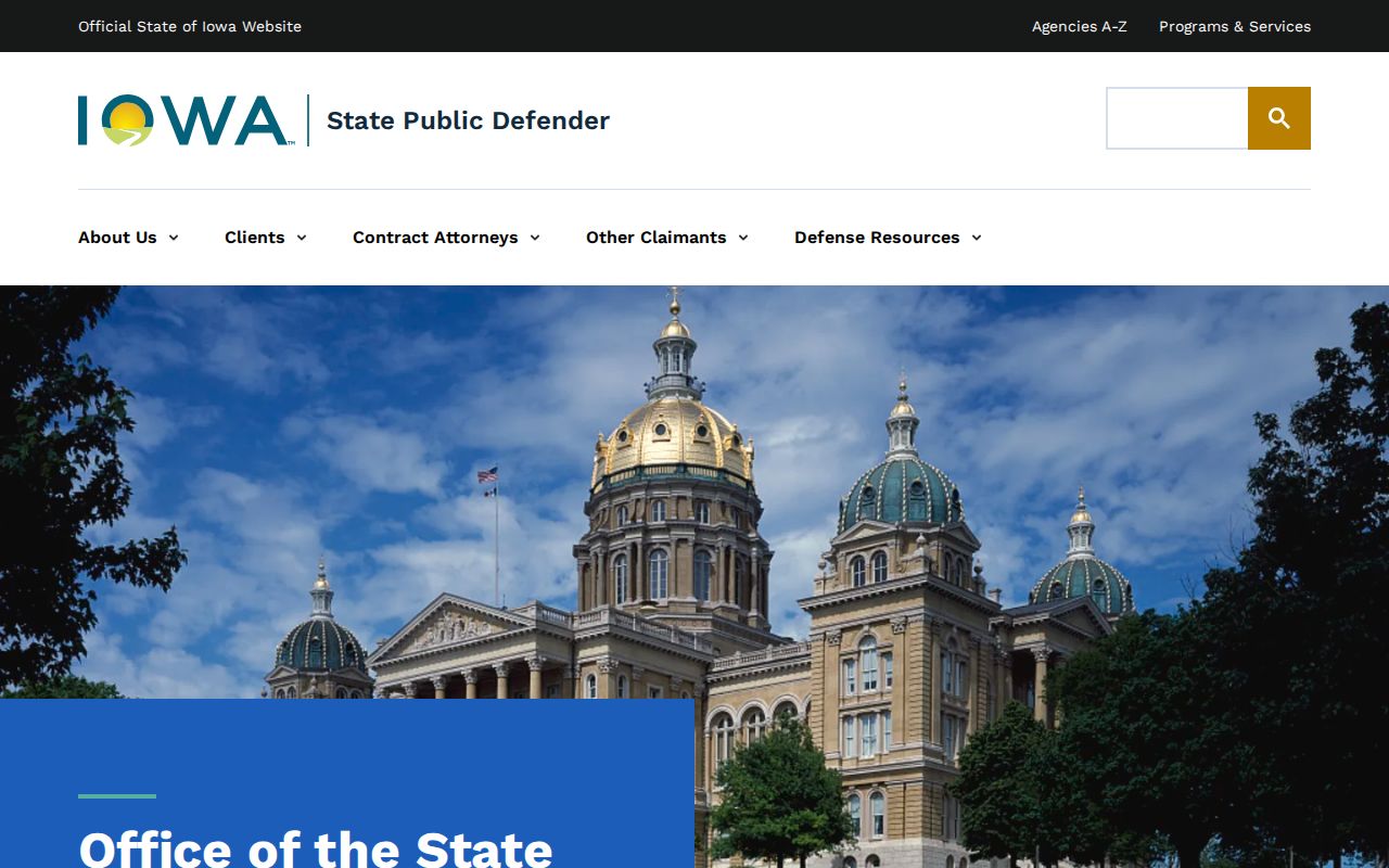 Clay County criminal court records and Iowa indigent defense information