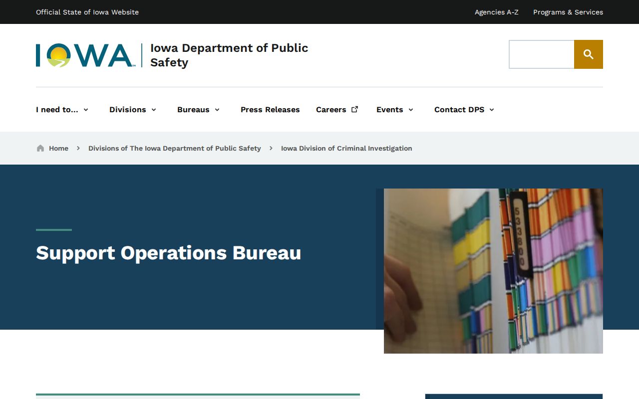 Clay County criminal history DCI fingerprint operations
